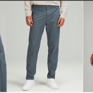 lululemon athletica Men's Commission Pant Classic in Iron Blue